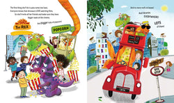 Never show a T rex a book by Rashmi Sirdeshpande