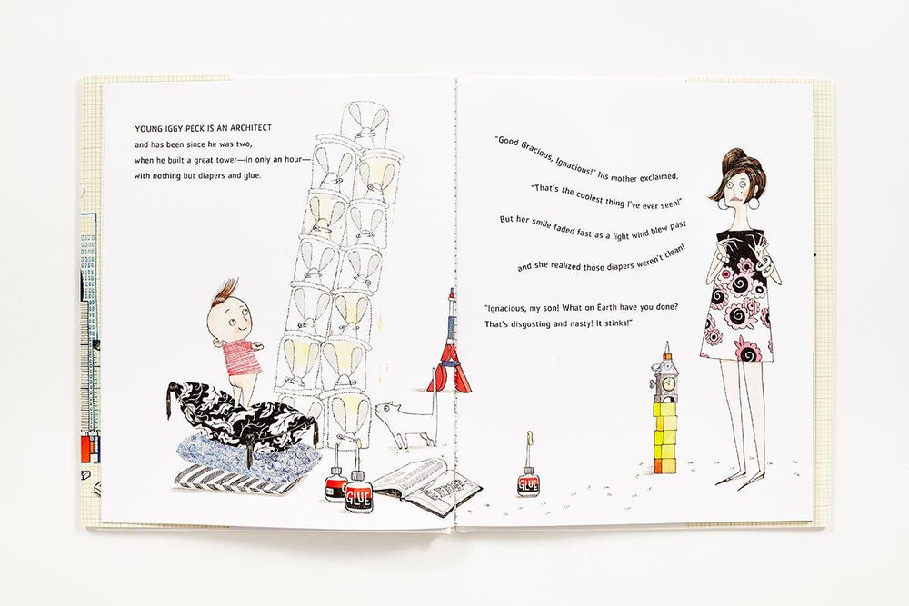 Iggy Peck Architect by Andrea Beaty (Hardback)