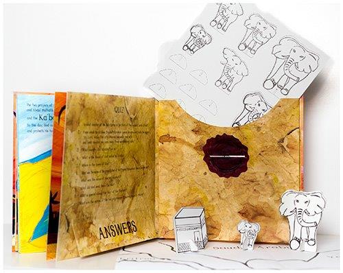 Story of The Elephant: Surah Al-Feel, Pop up book by Hajera Memon