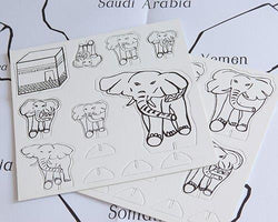Story of The Elephant: Surah Al-Feel, Pop up book by Hajera Memon