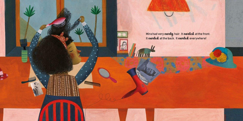 Mira's Curly Hair by Maryam al Serkal & Rebeca Luciani