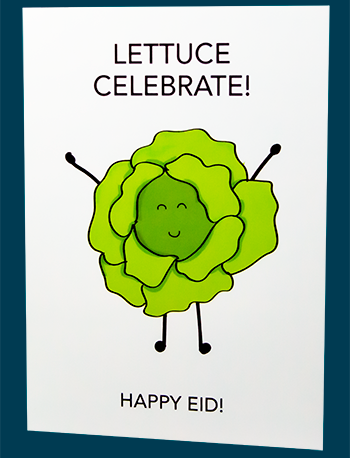 Lettuce Celebrate Eid Card
